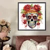 Diamond Painting-DIY Crystal Rhinestone Halloween Skull