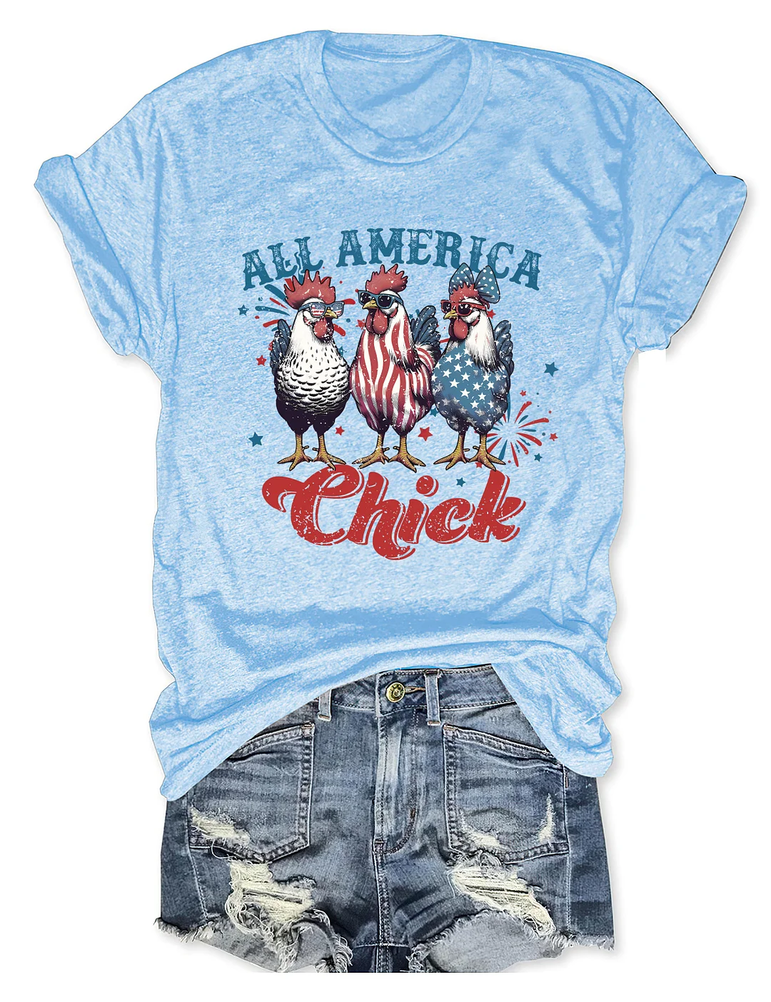 All America Chick T-shirt