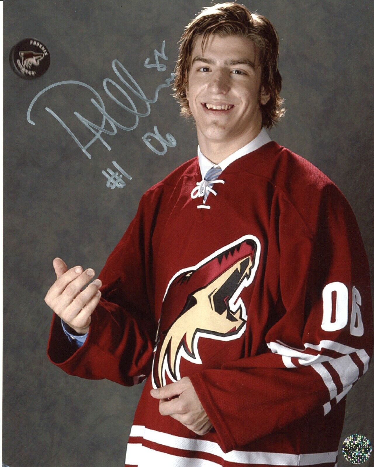 Peter Mueller Coyotes Everett Silvertips Autographed 8x10 Photo Poster painting CFS COA