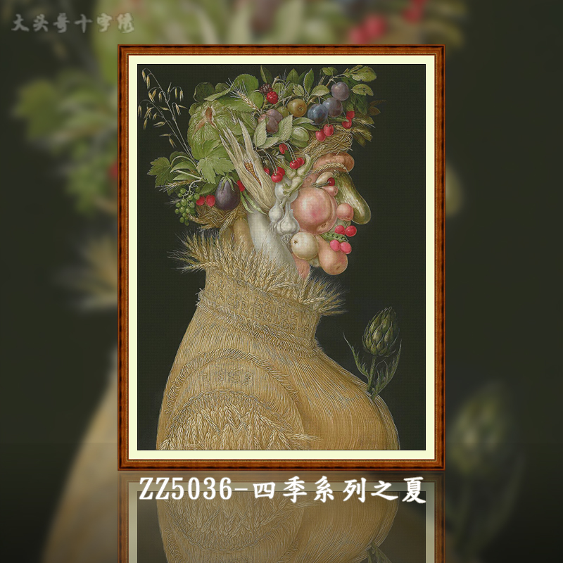 [ZZ5036-Summer of the Four Seasons Series] Painting Fairy Cross Stitch