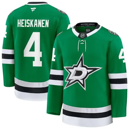 Youth Dallas Stars #4 Miro Heiskanen Green 2025-26 Alternate Stitched Hockey Jersey