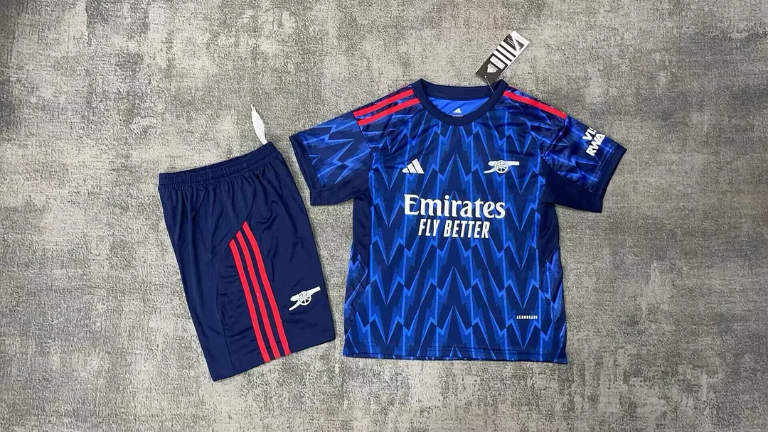 25/26 Arsenal Away Kids Kit Thailand version football shirt
