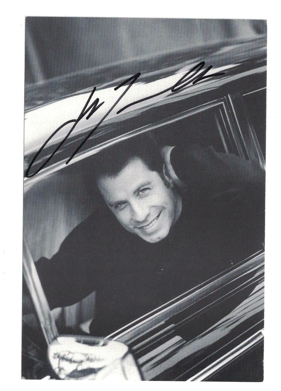 John Travolta Signed Autographed 4 x 6 Photo Poster painting Movie Actor B