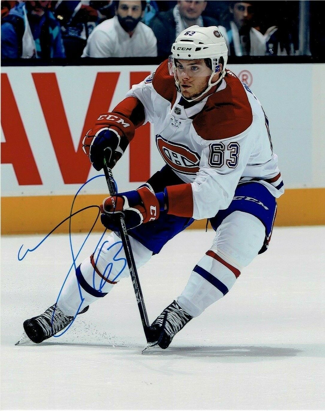 MATTHEW PECA autographed SIGNED MONTREAL CANADIENS 8X10 Photo Poster painting #2