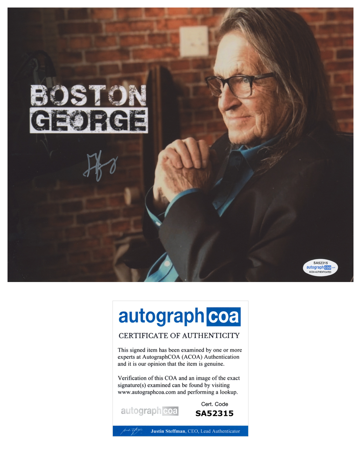 George Jung Signed Autograph 8x10 Photo Poster painting Blow Smuggler Pablo Escobar ACOA COA