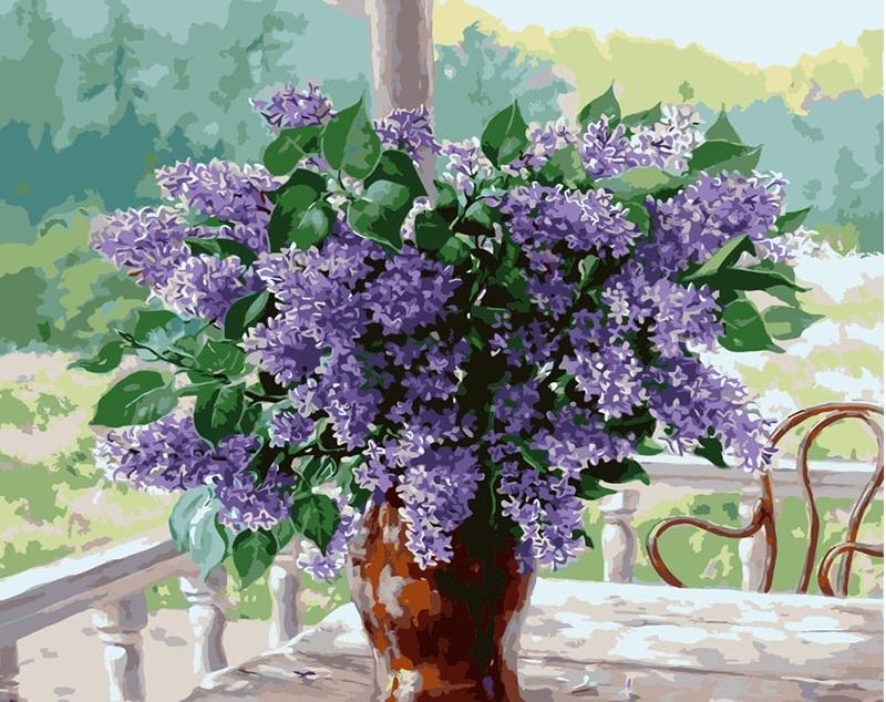 

Flower Home Decor – Paint By Numbers - 40*50CM, 501 Original