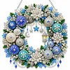 DIY Diamond Painting Xmas Hanging Ornament Pendant Acrylic Double Sided Print Decor Kit