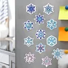 12PCS Diamond Painting Magnets Refrigerator for Adult Kid Fridge Car Kit(Snowflake)
