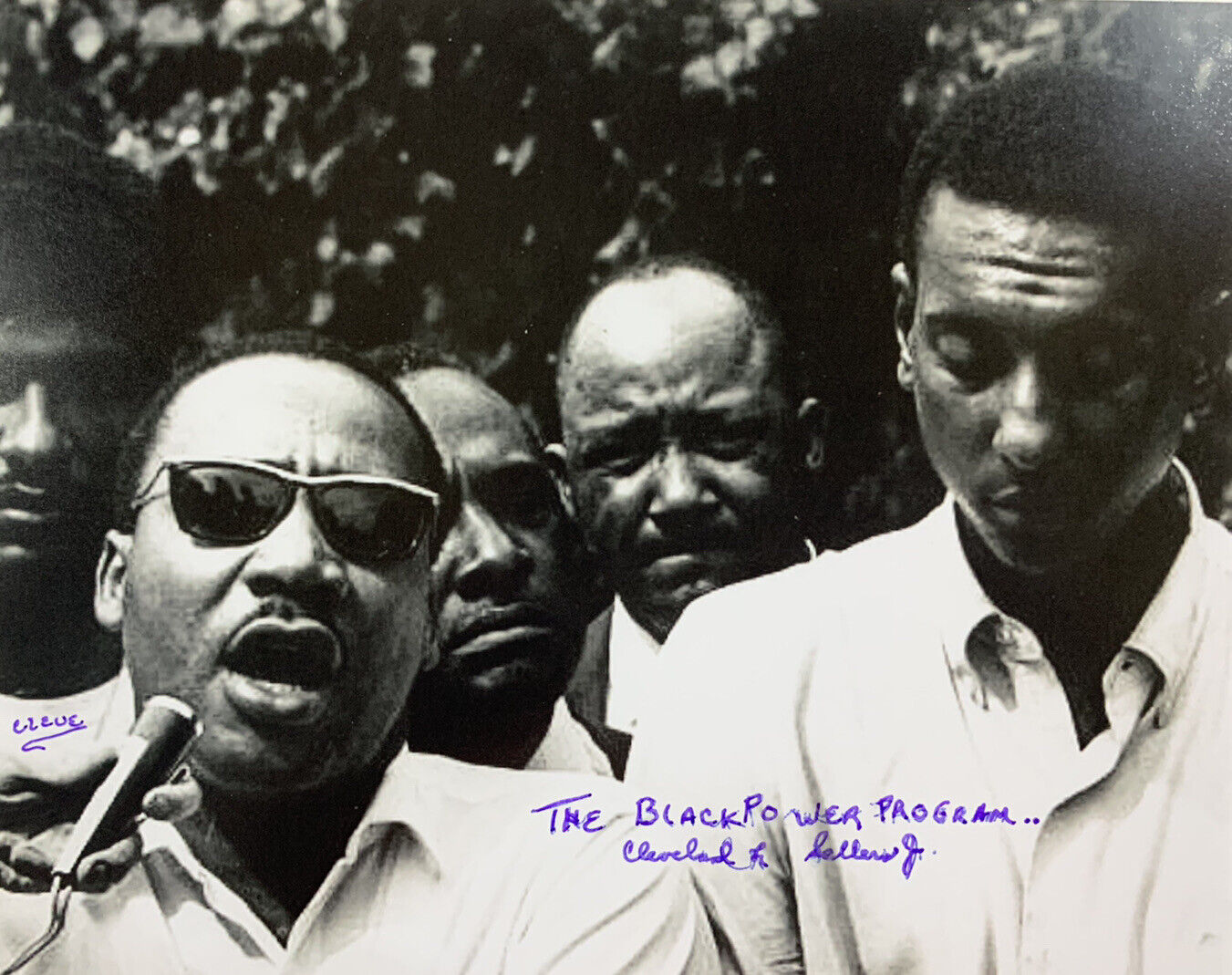 CLEVELAND SELLERS HAND SIGNED 8x10 Photo Poster painting CIVIL RIGHTS ACTIVIST AUTOGRAPH RARE