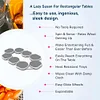 The Lazy Susan Revolution - The First Patented Lazy Susan Turntable Expandable for Rectangular & Oblong Tables - Kitchen & Dining Tables - Great Gift! Parties & Gatherings