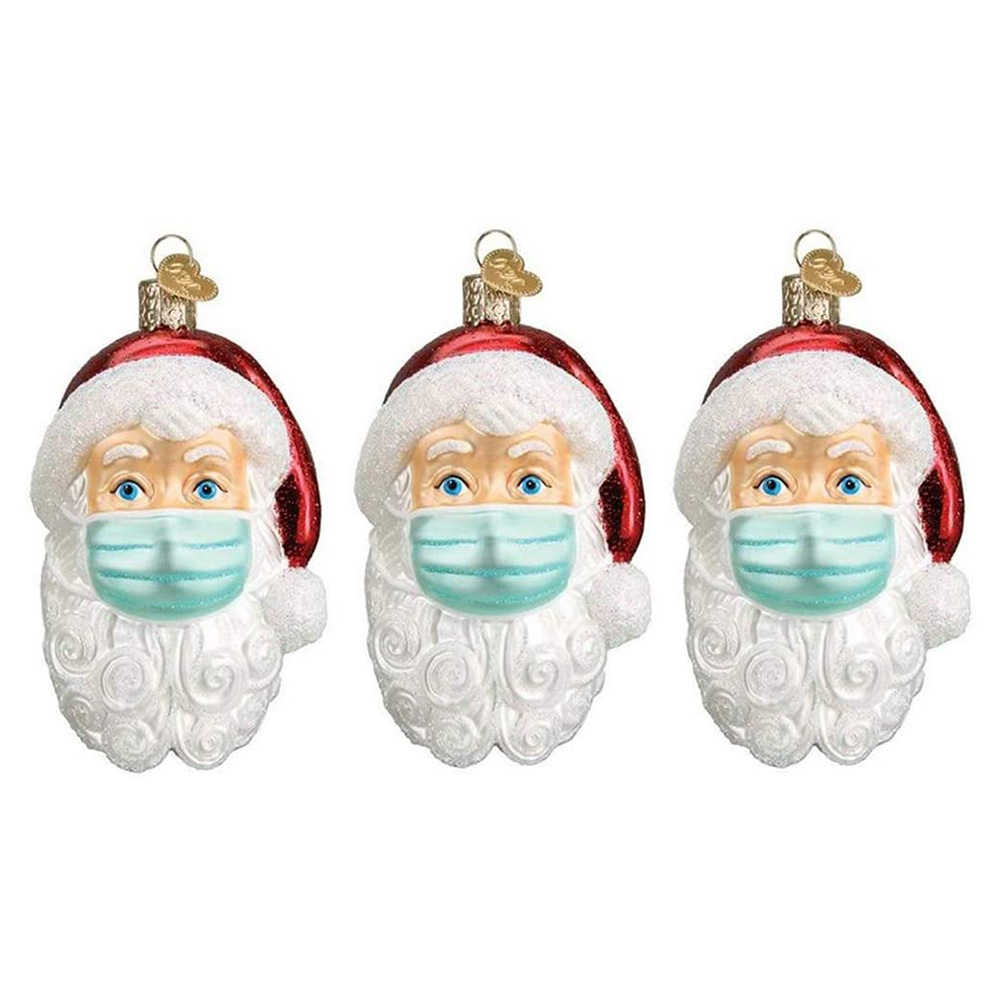 

2020 Christmas Personalized Survived Family Masked DIY Blessing Pendants, 501 Original