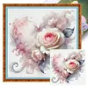 (Multi-Style)Love Flower-11CT Stamped Cross Stitch 40*40cm/15.75*15.75in tapestrymarket