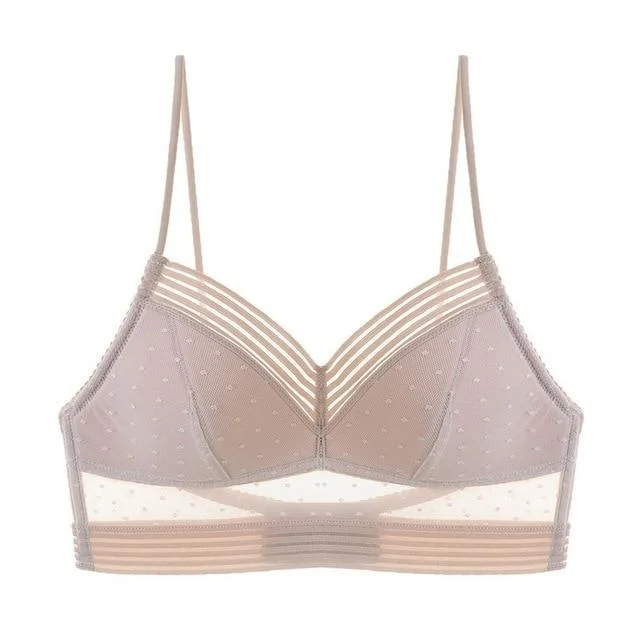 Starry Bra - Low Back Wireless Lifting Lace Bra