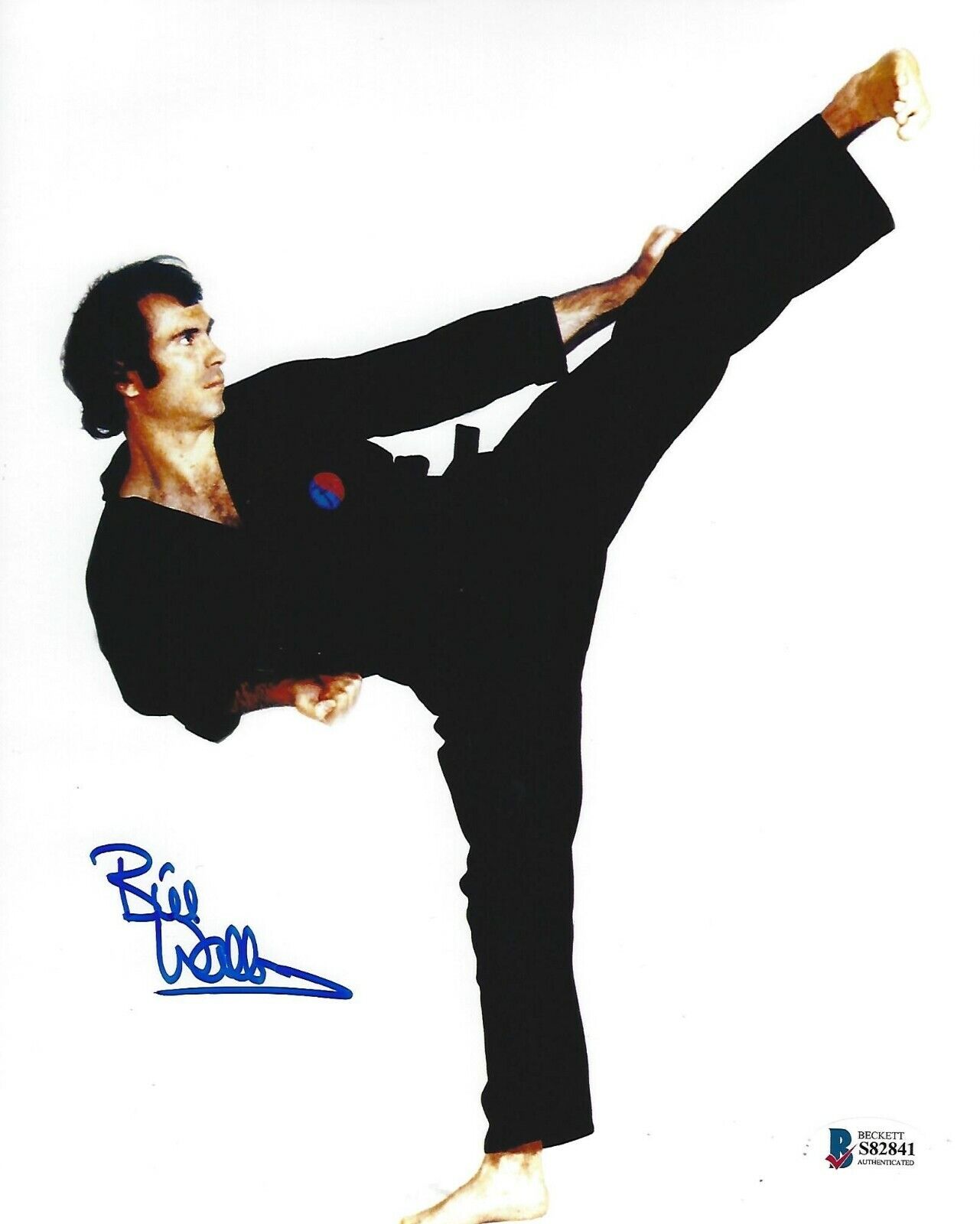 Bill Wallace Signed 8x10 Photo Poster painting BAS Beckett COA Picture Autograph UFC 1 Superfoot