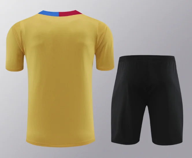 24/25 Barcelona Training Kit Short Sleeve Football Shirt Thai Quality
