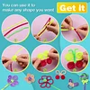 >Buy 2 Get 1 Free<100 Pieces Solid Color DIY Twisting Sticks Pipe Cleaner Chenille Stems Craft for Creative Styling Art Craft and Custom Hair Accessories