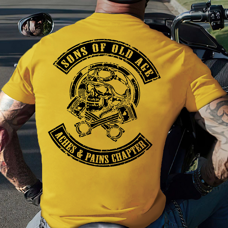 Sons Of Old Age Aches And Pain Chapter T-shirt