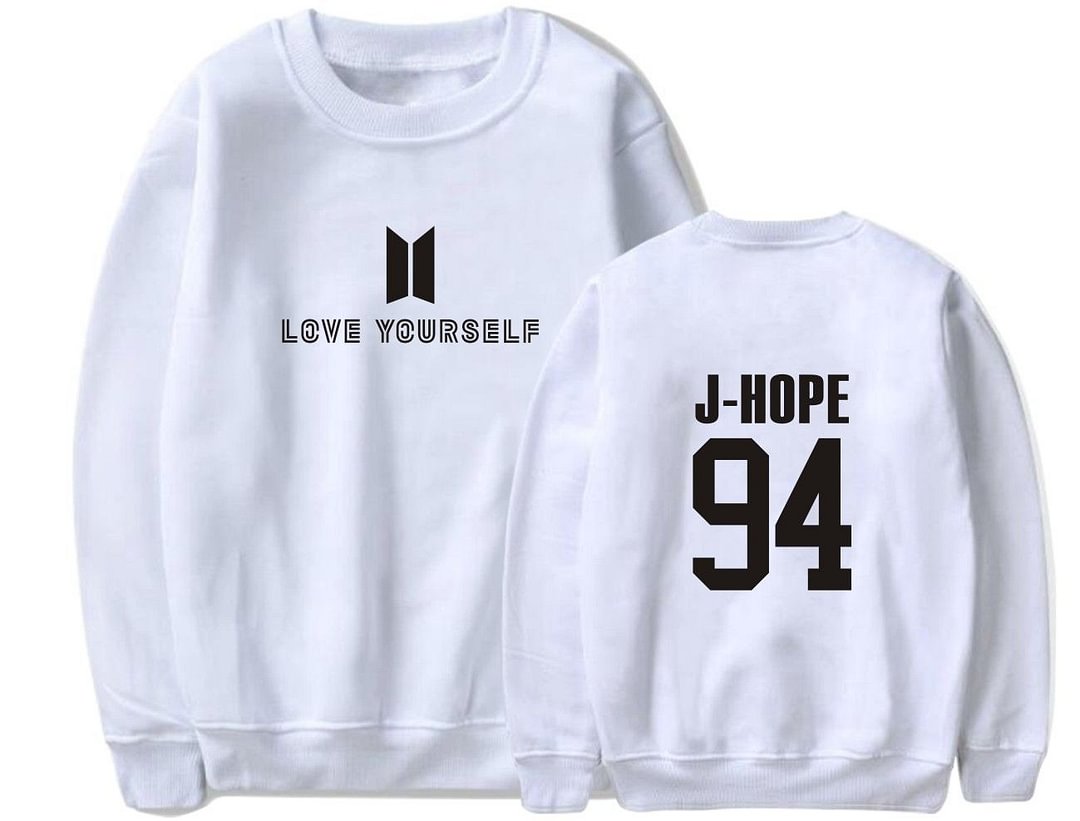방탄소년단 LOVE YOURSELF Round collar fleece