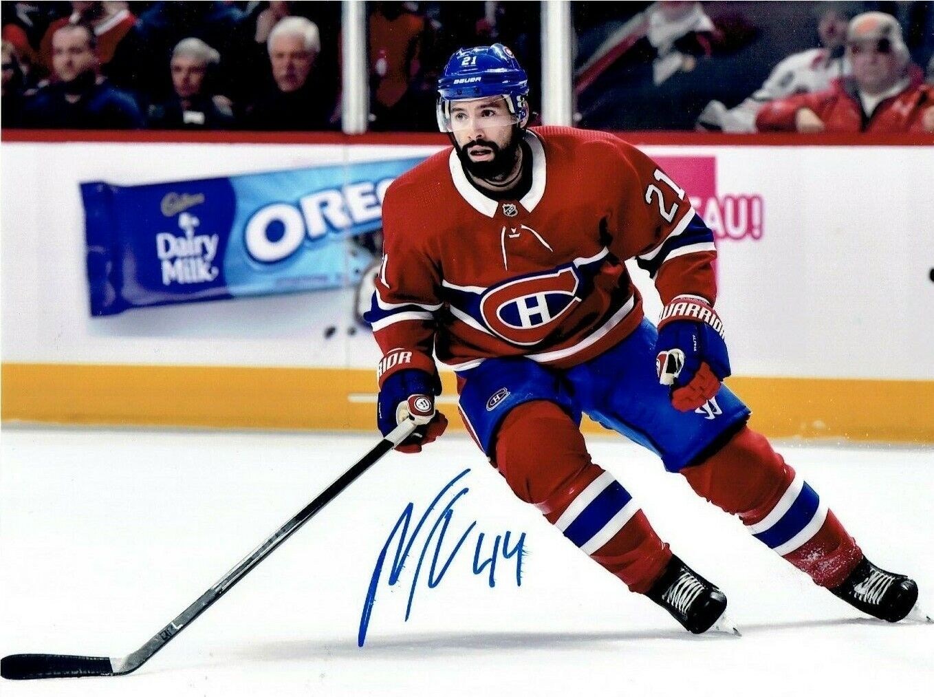 NATE THOMPSON autographed SIGNED MONTREAL CANADIENS 8X10 Photo Poster painting