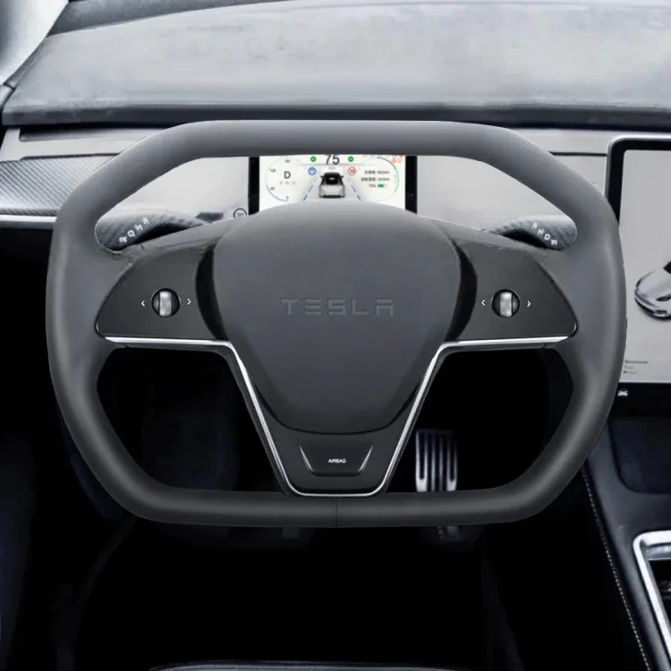  Tesla Model 3 & Y Cyberpack style Steering Wheel with OEM buttons