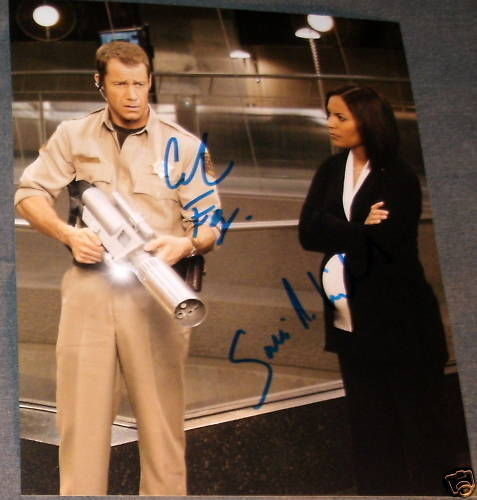 COLIN FERGUSON & SALLI RICHARDSON SIGNED EUREKA