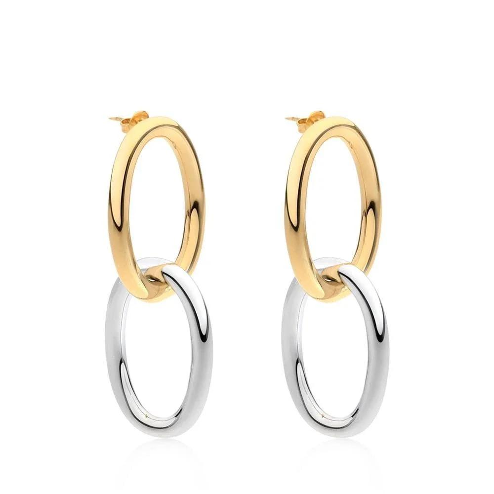 Simple Chain Part Drop Earrings | Oxredo Shop Ramadan Sale