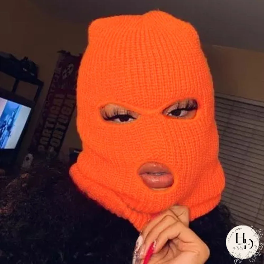 Orange Fashion Solid Face Protection