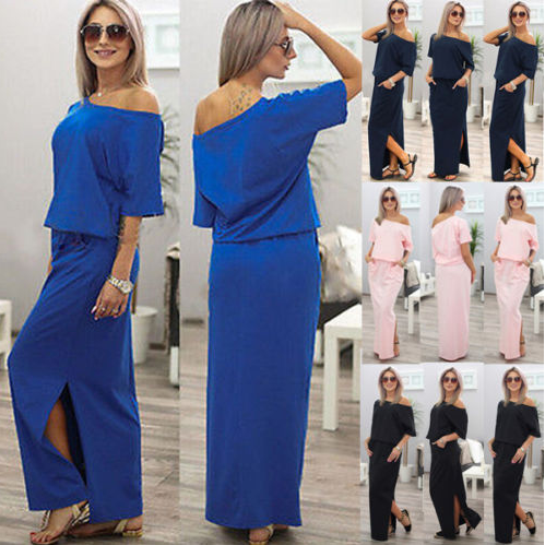 ⚡NEW SEASON⚡Casual Solid Color Pocket Loose Dress
