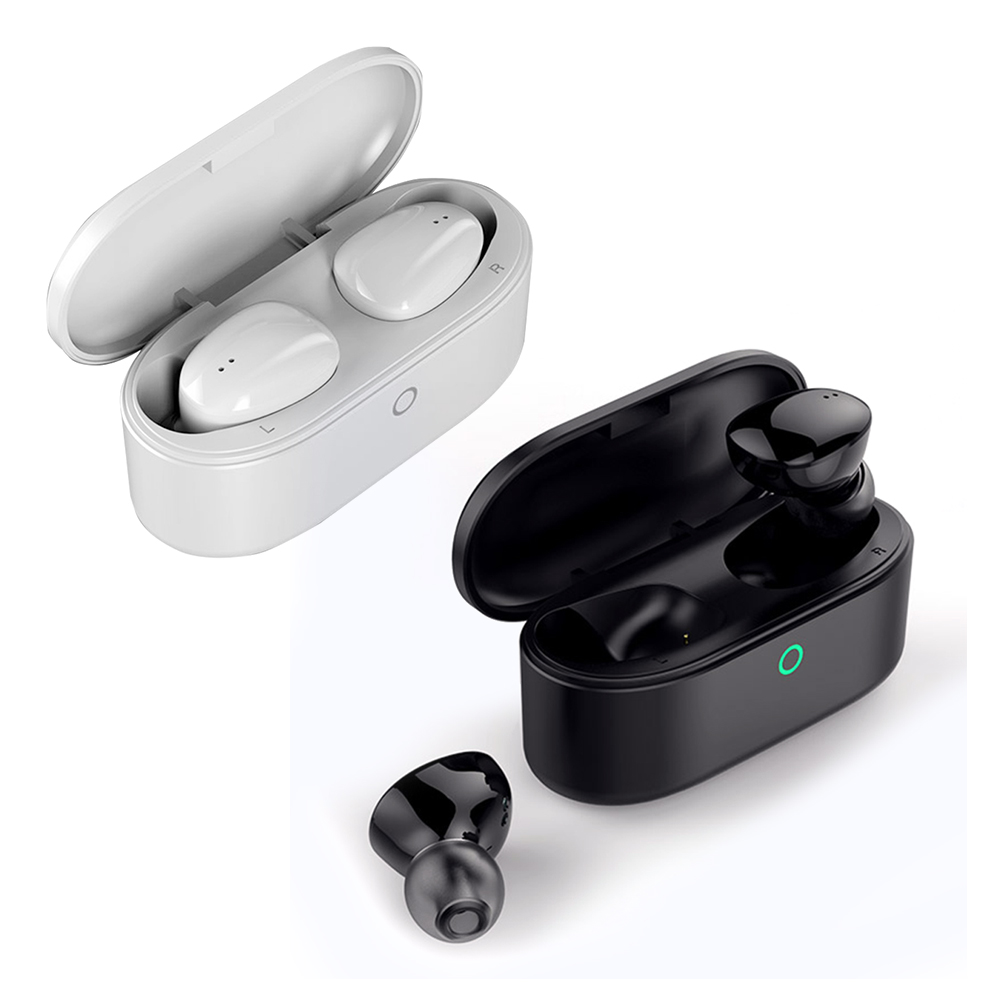 

C2 TWS Bluetooth Mini Earphones IPX4 Sport Handsfree Touch Wireless Earbuds, White, 501 Original