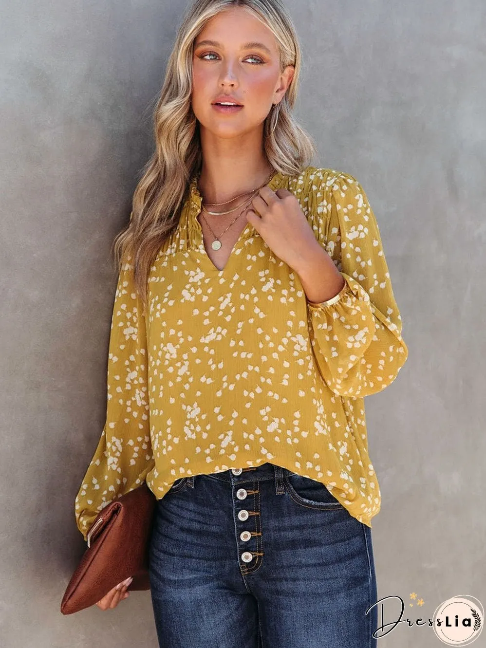 Casual Floral Top