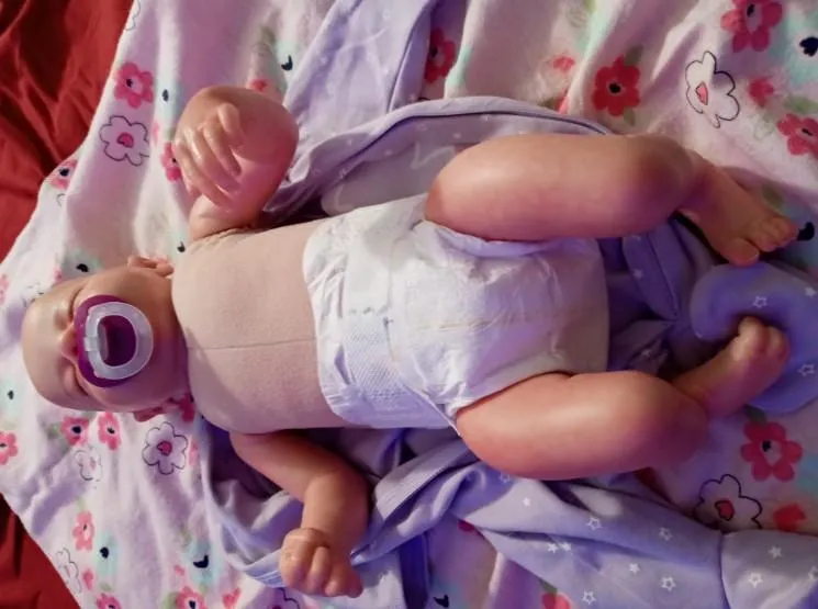 22'' Cute Cindy Realistic Soft Silicone Vinyl Reborn Doll Girl - Reborn Shoppe