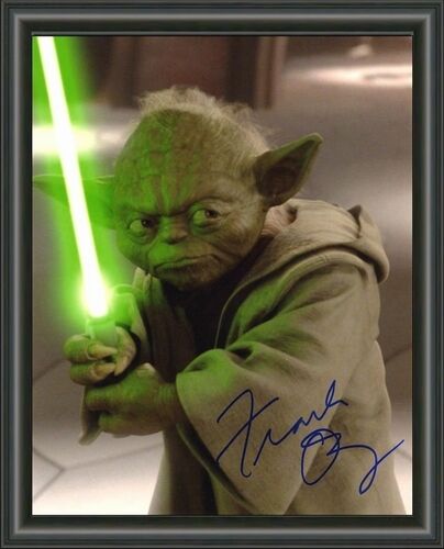 STAR WARS YODA FRANK OZ SIGNED - A4 AUTOGRAPHED Photo Poster painting POSTER -  POSTAGE