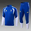 Joyfball 2026/2027 Juventus Half-Pull Training Suit Electric blue Football Shirt 1:1 Thai Quality