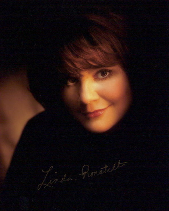 Linda Ronstadt signed 8x10 Photo Poster painting in-person