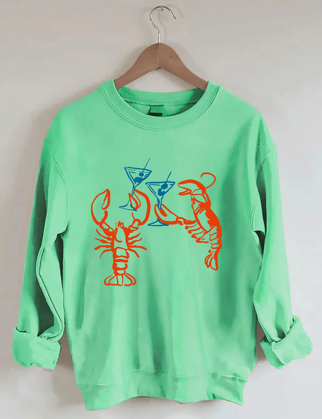 Martini Lobster Sweatshirt