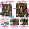 Forest Prayer Lady Special Shaped 5D DIY Partial Drill Diamond Painting Kits for Adults Beginners Home Decor Diamond Dots Paintings Diamond Art Kit 11.81x15.75inch