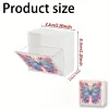 (US Local)Wall Mounted Butterfly DIY Diamond Painting Storage Box for Art Crafts