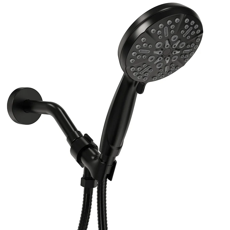 EVERSTEIN High Pressure Handheld Shower Head Matte Black