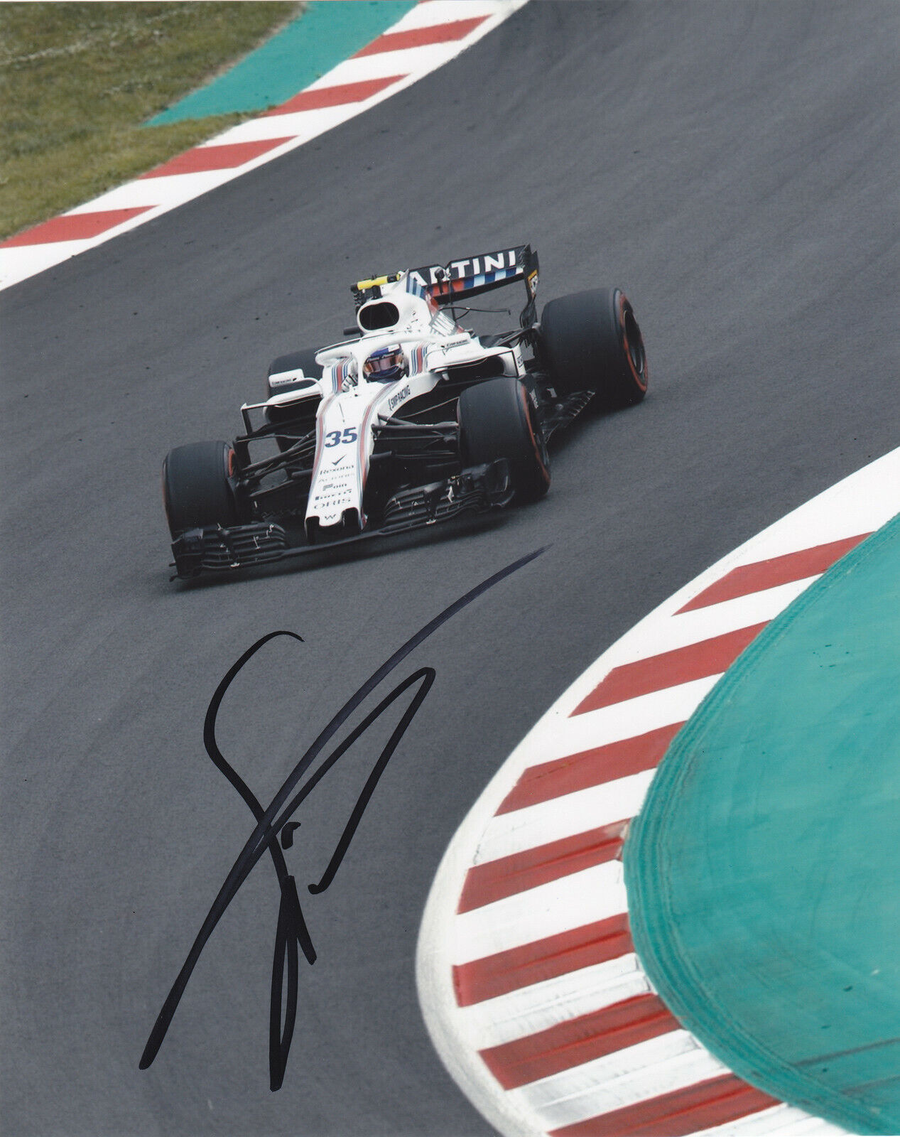 SERGEY SIROTKIN SIGNED AUTOGRAPH F1 RACING WILLIAMS 8X10 Photo Poster painting EXACT PROOF #2