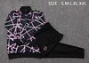 2025 Germany Long Zipped Jacket Black Star Inkjet Football Shirt 1:1 Thai Quality