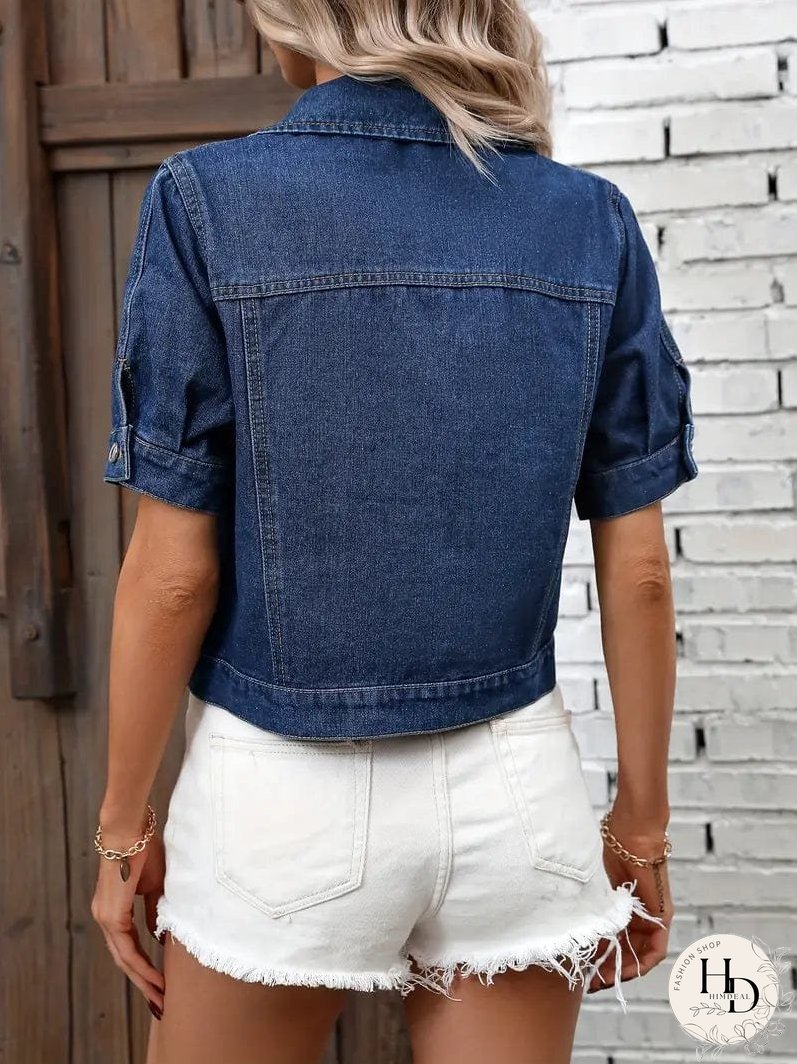 Trendy Denim Vest