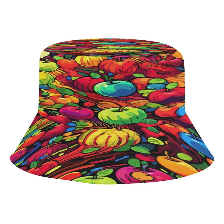 Children's Fisherman Hat Psychedelic Tomato customized, personalized, gift