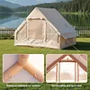 [US Local Warehouse] Inflatable Camping Tent with Pump Waterproof Oxford Blow Up Tent for Outdoors