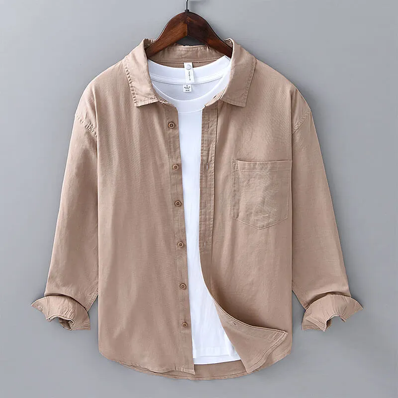 Men's Breathable Coastal Shirt &ndash; Tailored Fit Smart-Casual Summer &ndash; view 2