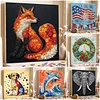 DIY Button Art Kit with Frame 11.81x11.81inch Button Painting Kit Button Painting Craft Set for Adults Beginners Arts Crafts Home Decoration