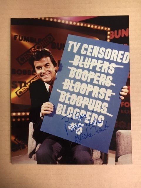 Dick Clark Vintage Signed Autographed 8x10 Photo Poster painting JSA Precertified