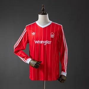 1982/1984  Nottingham Forest Home Long-Sleeve Retro Jersey