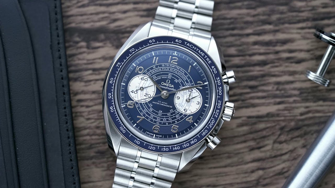 OMEGA Speedmaster Chronoscope 43mm 329.30.43.51.03.001 Watch Review -  Chisholm Hunter - YouTube