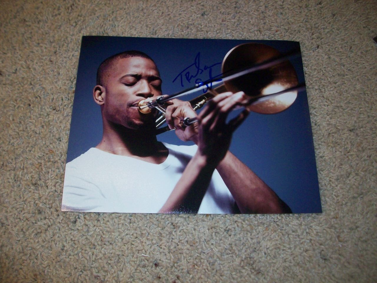 TROMBONE SHORTY & ORLEANS AVENUE SIGNED AUTOGRAPH 8x10 Photo Poster painting B TROY ANDREWS