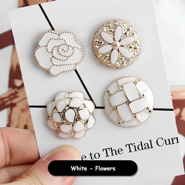 (Christmas promotion-50% OFF) Sewing Free Coat Button (4PCS/SET)